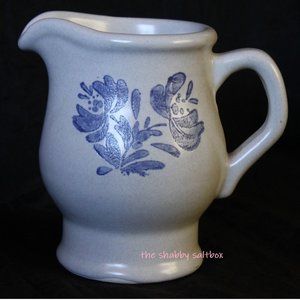 Pfaltzgraff Yorktowne Creamer Pitcher Vintage Stoneware Slow Living Cottagecore